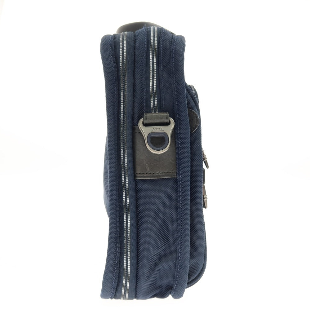 【SALE10%OFF/返品不可】【中古】トゥミ TUMI 26118LEN1 リミテッドエディション バリスティックナイロン ブリーフケース ネイビー【 状態ランクC 】【 メンズ 】