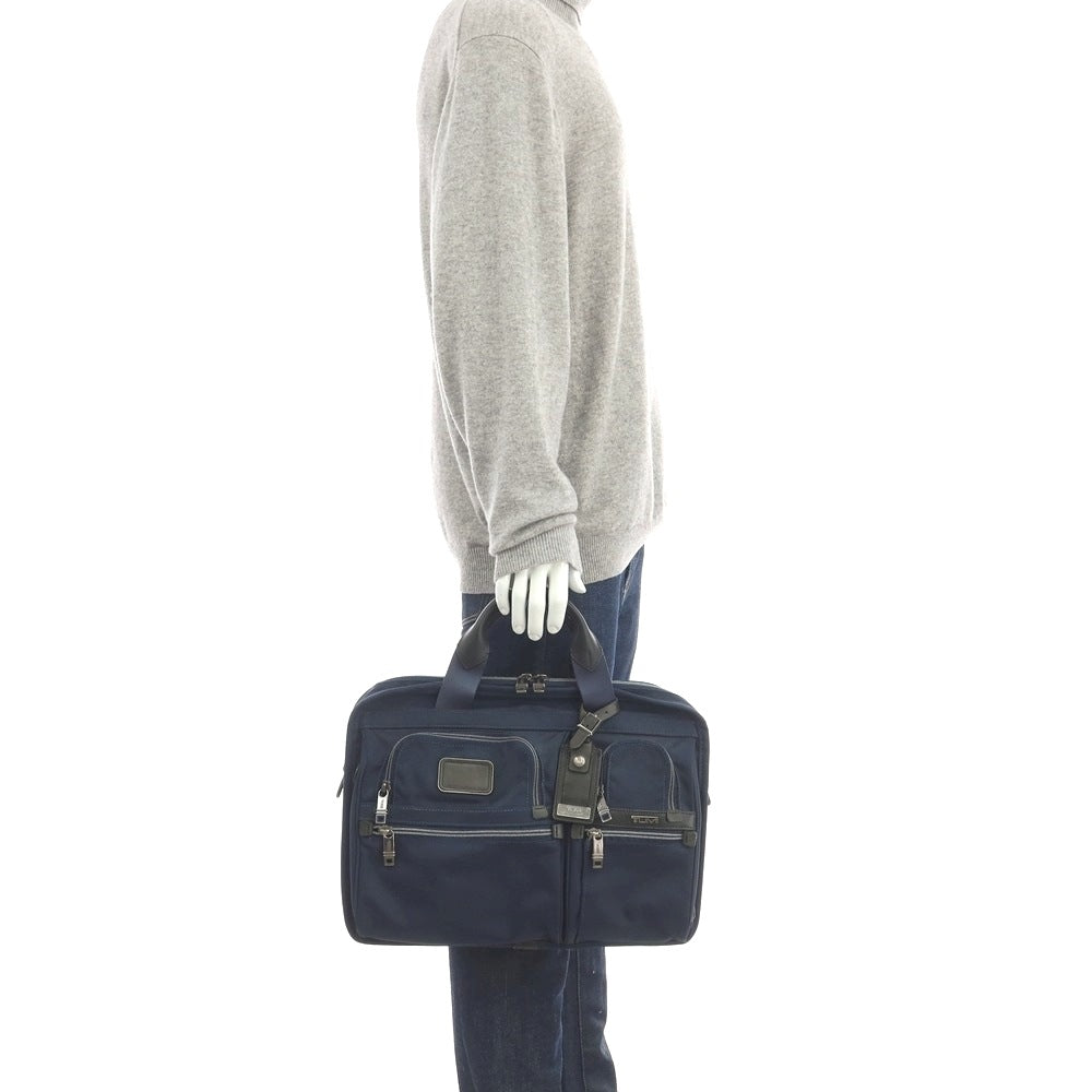 【SALE10%OFF/返品不可】【中古】トゥミ TUMI 26118LEN1 リミテッドエディション バリスティックナイロン ブリーフケース ネイビー【 状態ランクC 】【 メンズ 】