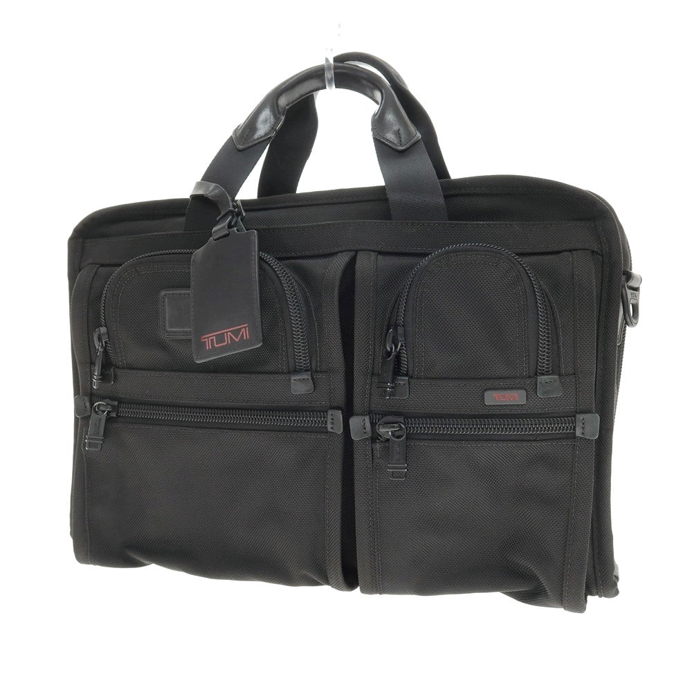 【中古】トゥミ TUMI 26109DH バリスティックナイロン×レザー ブリーフケース ブラック【 状態ランクB 】【 メンズ 】