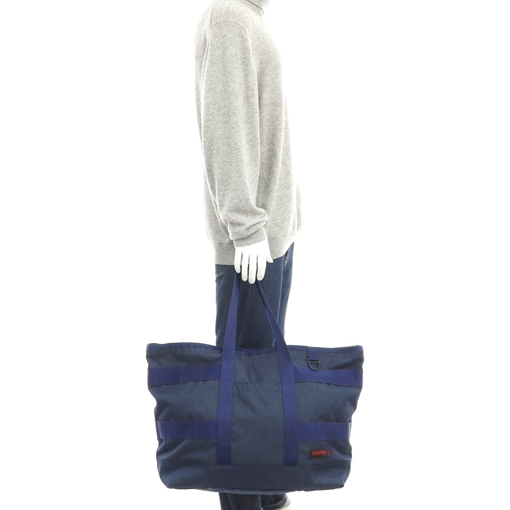 【中古】ブリーフィング BRIEFING BEAMS GOLF別注 ナイロン トートバッグ ネイビー【 状態ランクB 】【 メンズ 】