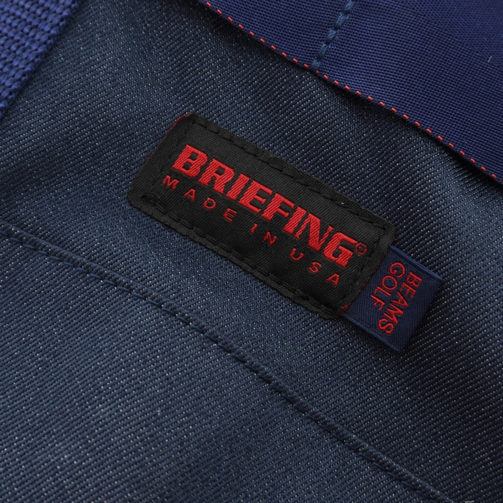 【中古】ブリーフィング BRIEFING BEAMS GOLF別注 ナイロン トートバッグ ネイビー【 状態ランクB 】【 メンズ 】