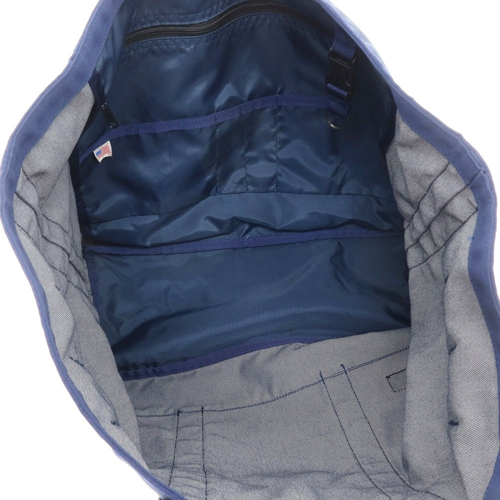【中古】ブリーフィング BRIEFING BEAMS GOLF別注 ナイロン トートバッグ ネイビー【 状態ランクB 】【 メンズ 】