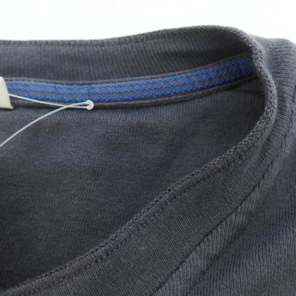 【中古】シーサー Schiesser コットン ヘンリーネック 長袖Ｔシャツ グレー【 S/4 】【 状態ランクC 】【 メンズ 】