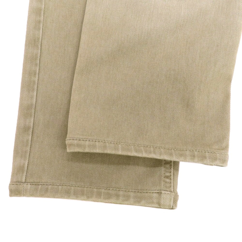 【中古】ヤヌーク YANUK ウォッシュ加工 ストレッチ ポリエステルコットンレーヨン イージー5ポケットパンツ グレージュ系【 M 】【 状態ランクB 】【 メンズ 】