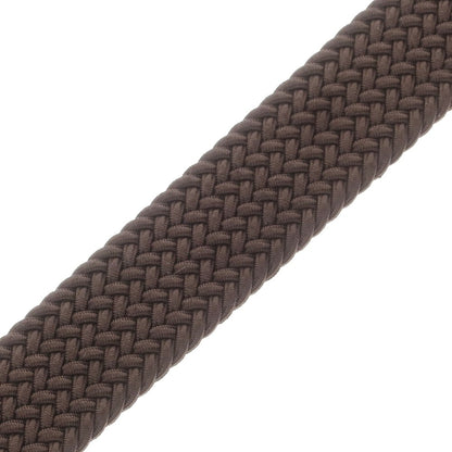 【中古】アンダーソンズ Andersons エラスティック×クロコ型押しレザー メッシュベルト ブラウンxシルバー【 80 】【 状態ランクA 】【 メンズ 】