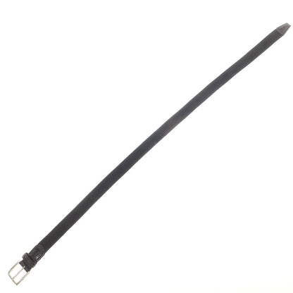 【中古】アンダーソンズ Andersons エラスティック×クロコ型押しレザー メッシュベルト ブラックxシルバー【 85 】【 状態ランクA 】【 メンズ 】