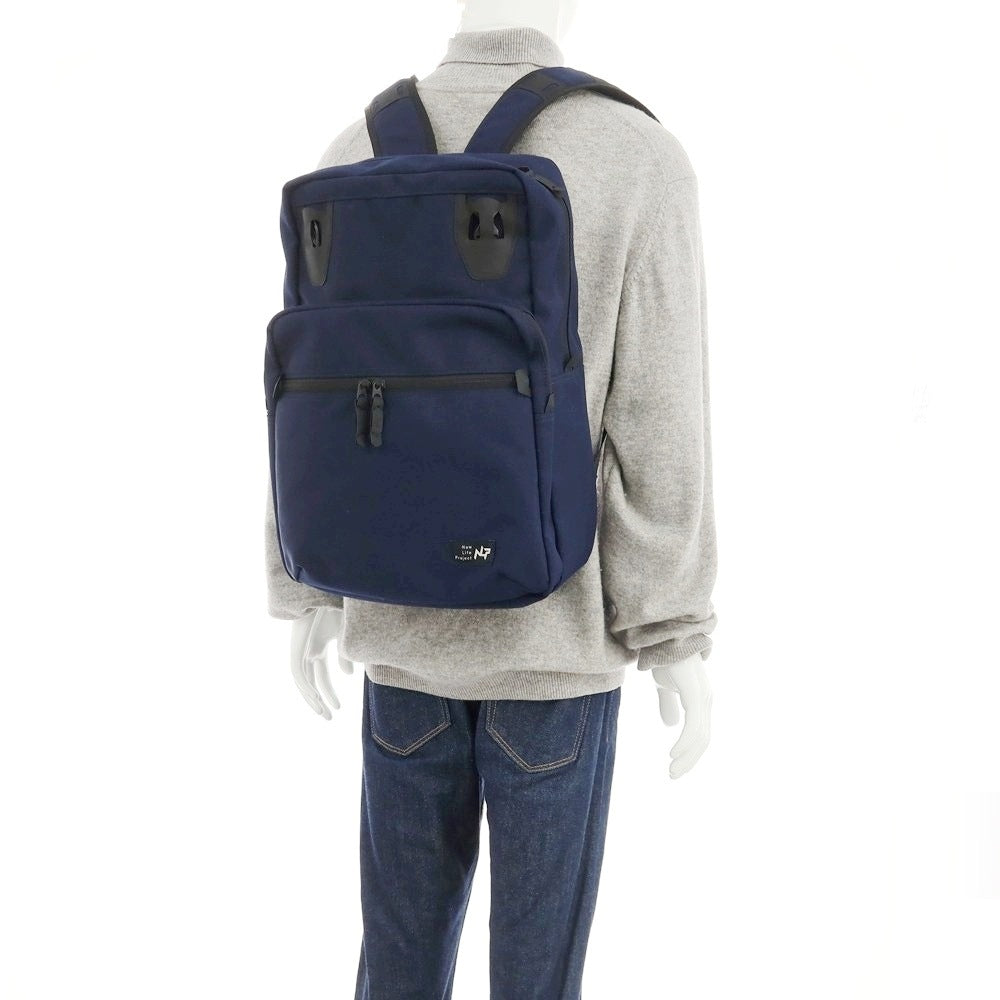 【中古】ニュー ライフ プロジェクト New Life Project ポリエステル系 バックパック・リュック ネイビー【 状態ランクB 】【 メンズ 】