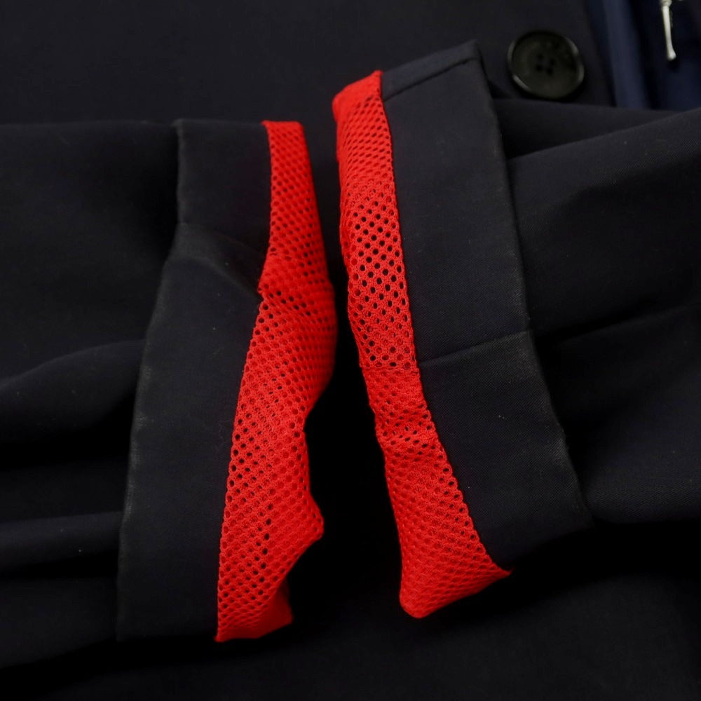 【中古】インターナショナルギャラリービームス International Gallery BEAMS コットン ステンカラーコート ダークネイビー【 48 】【 状態ランクC 】【 メンズ 】