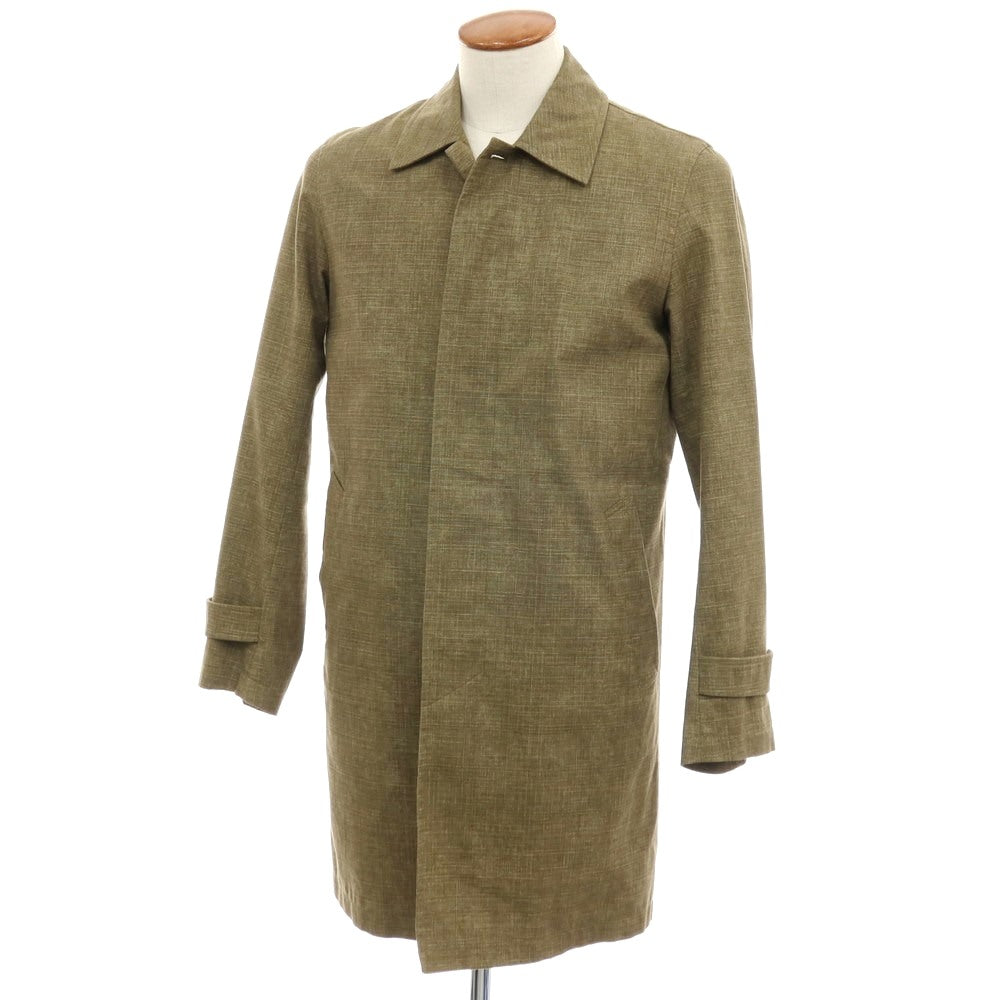 【中古】シーラップ Sealup コットン ステンカラーコート オリーブ【サイズ46】【 状態ランクB 】【 メンズ 】[BPD]