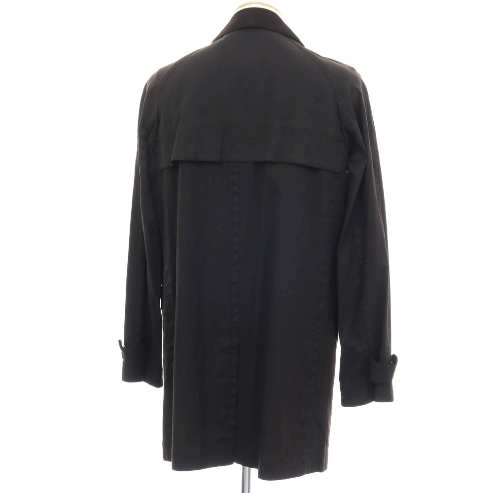 【中古】マイケルタピア MICHAEL TAPIA コットン ステンカラーコート ブラック【サイズS】【 状態ランクC 】【 メンズ 】[CPD]