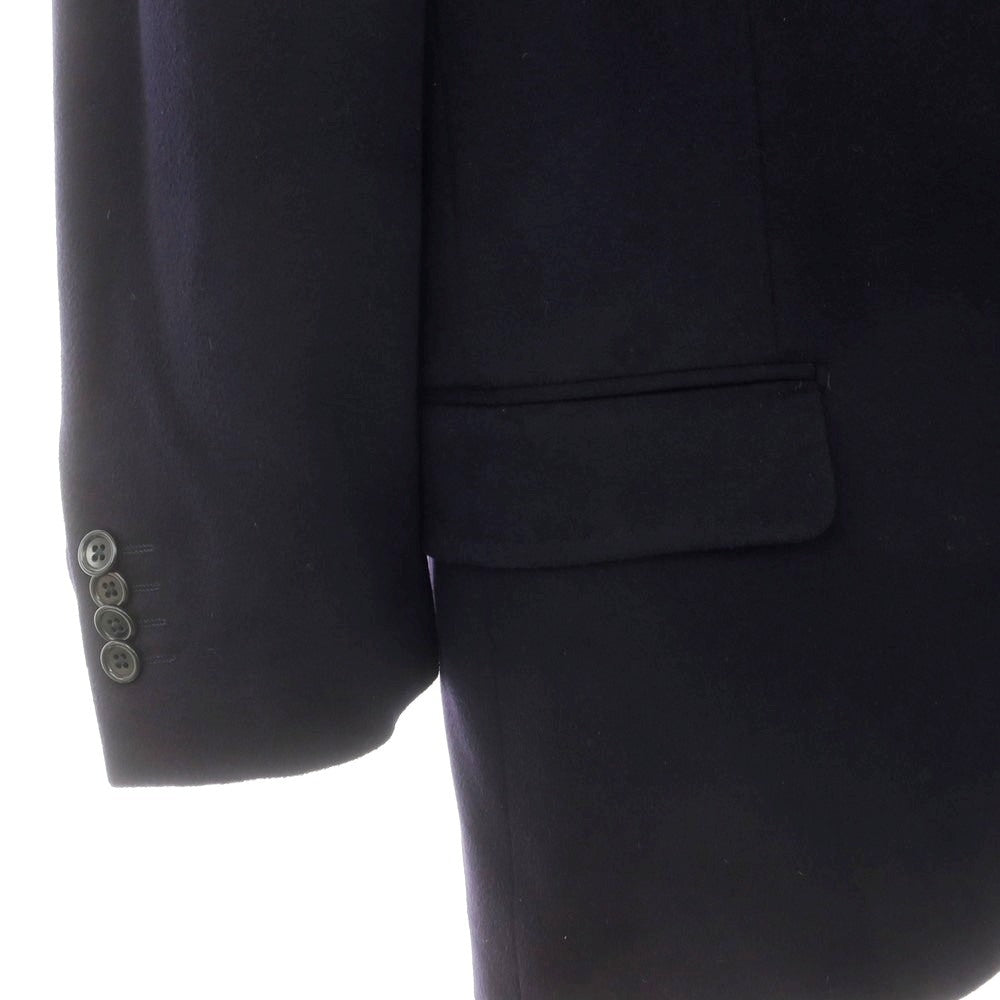 【中古】その他ブランド Brand COLOMBO社製 カシミヤ 3B テーラードジャケット ネイビー【 48 】【 状態ランクC 】【 メンズ 】