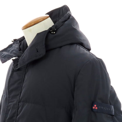 【中古】ピューテリー PEUTEREY ハリケーン ポリエステル ダウンジャケット ネイビー【 M 】【 状態ランクC 】【 メンズ 】