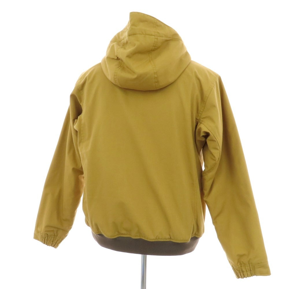 【中古】コロンビア Columbia ポリエステルコットン 内フリース フーデッドブルゾン ベージュ【 M 】【 状態ランクB 】【 メンズ 】