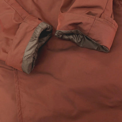 【中古】ムーレー MOORER MORANDI ポリエステル ダブルブレストコート ワインレッド【サイズ44】【 状態ランクC 】【 メンズ 】