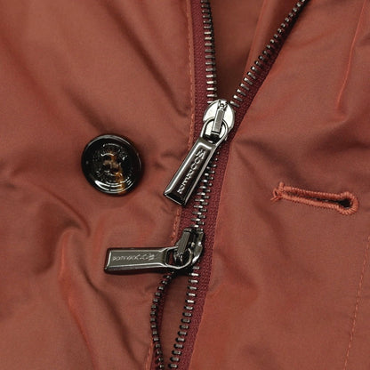 【中古】ムーレー MOORER MORANDI ポリエステル ダブルブレストコート ワインレッド【サイズ44】【 状態ランクC 】【 メンズ 】