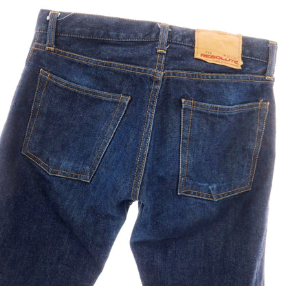 【中古】リゾルト RESOLUTE 712 コットン デニムパンツ ジーンズ ネイビー【 31 】【 状態ランクC 】【 メンズ 】