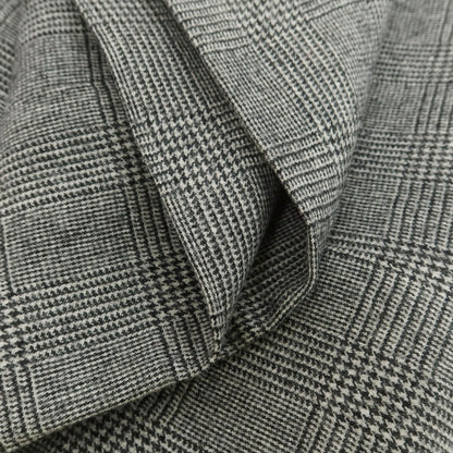 【中古】イガラシトラウザーズ 五十嵐 IGARASHI TROUSERS BEAMS F別注 ウール グレンチェック ドレススラックスパンツ ブラックxホワイト【 46 】【 状態ランクB 】【 メンズ 】