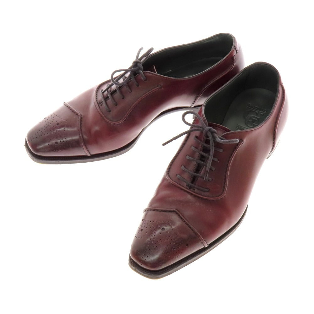 【中古】ガジアーノ＆ガーリング GAZIANO &amp; GIRLING GABLE ドレスシューズ バーガンディ【 6E 】【 状態ランクB 】【 メンズ 】