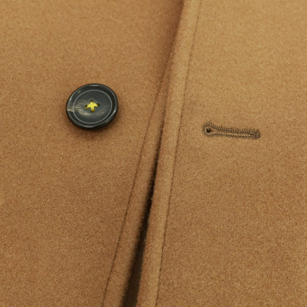 【中古】マニュエル リッツ MANUEL RITZ アクリルポリエステルウール チェスターフィールドコート キャメル【 50 】【 状態ランクA 】【 メンズ 】