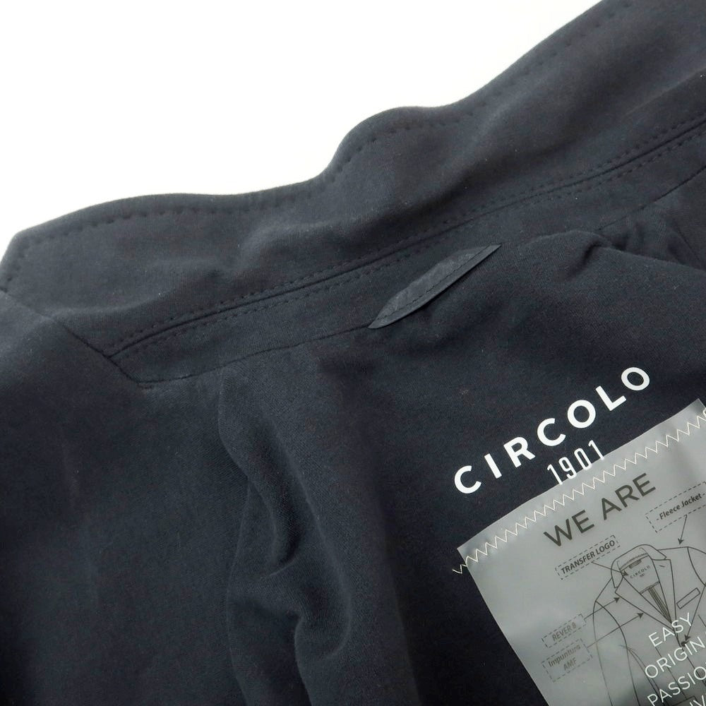 【中古】チルコロ1901 CIRCOLO 1901 コットン ジャージー 2B カジュアルジャケット ネイビー【 50 】【 状態ランクB 】【 メンズ 】