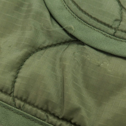 【中古】シーディージー ＣＤＧ × Alpha ナイロン 中綿入り キルティングブルゾン グリーン【 S 】【 状態ランクD 】【 ユニセックス 】