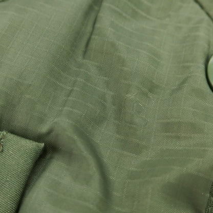 【中古】シーディージー ＣＤＧ × Alpha ナイロン 中綿入り キルティングブルゾン グリーン【 S 】【 状態ランクD 】【 ユニセックス 】