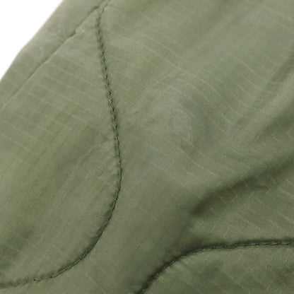 【中古】シーディージー ＣＤＧ × Alpha ナイロン 中綿入り キルティングブルゾン グリーン【 S 】【 状態ランクD 】【 ユニセックス 】