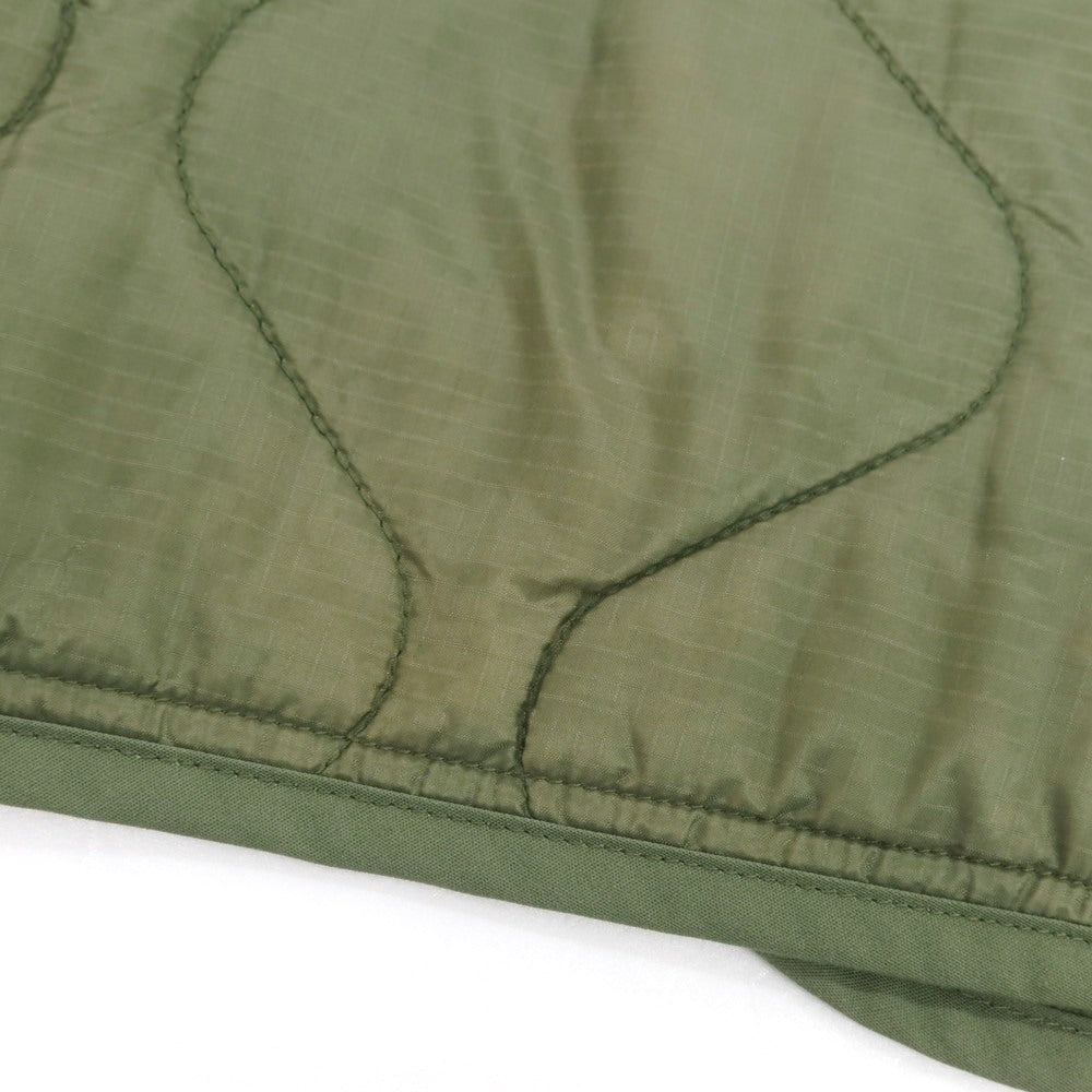 【中古】シーディージー ＣＤＧ × Alpha ナイロン 中綿入り キルティングブルゾン グリーン【 S 】【 状態ランクD 】【 ユニセックス 】