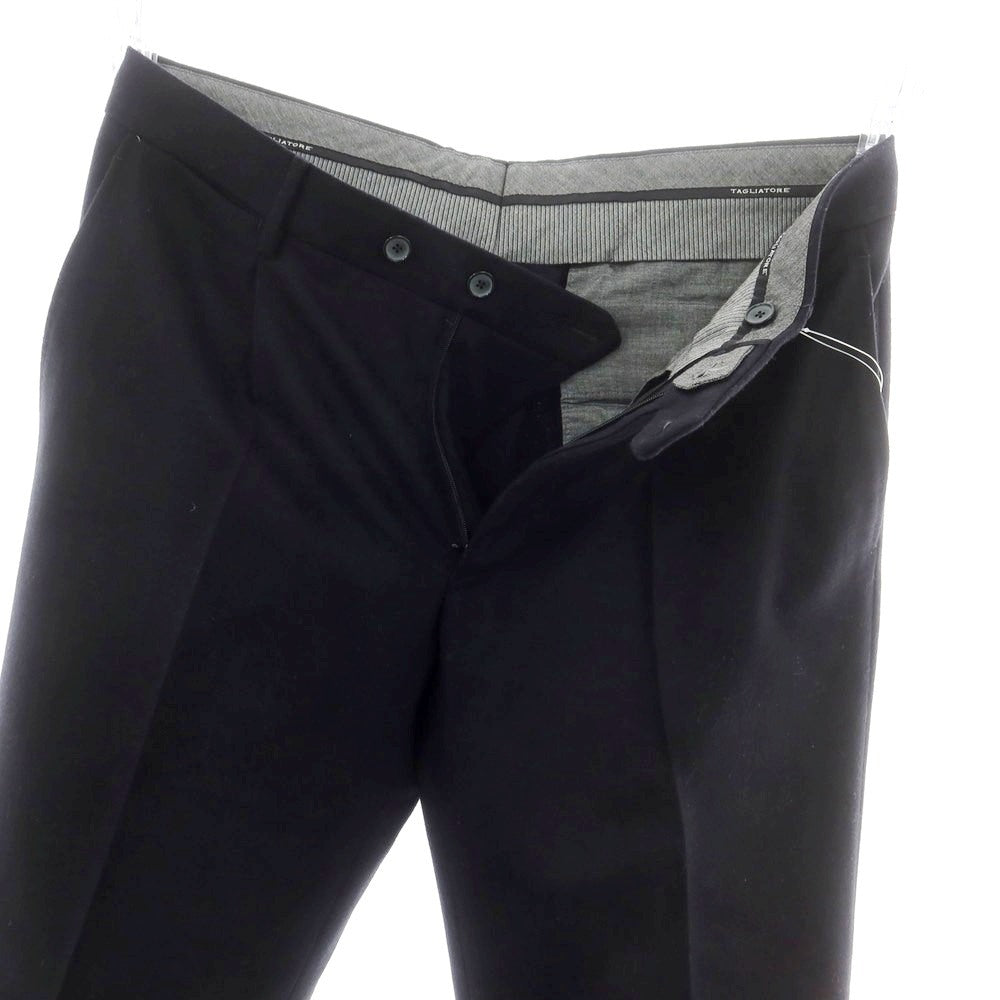 【中古】タリアトーレ TAGLIATORE ウール ドレススラックスパンツ ブラック【 48 】【 状態ランクA 】【 メンズ 】