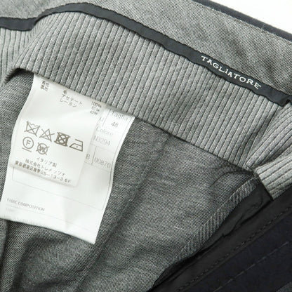【中古】タリアトーレ TAGLIATORE ウール ドレススラックスパンツ ブラック【 48 】【 状態ランクA 】【 メンズ 】