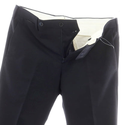 【中古】ブリリア1949 BRIGLIA 1949 ERCOLANNO ストレッチ ウールポリエステル ドレススラックスパンツ ネイビー【 46 】【 状態ランクA 】【 メンズ 】