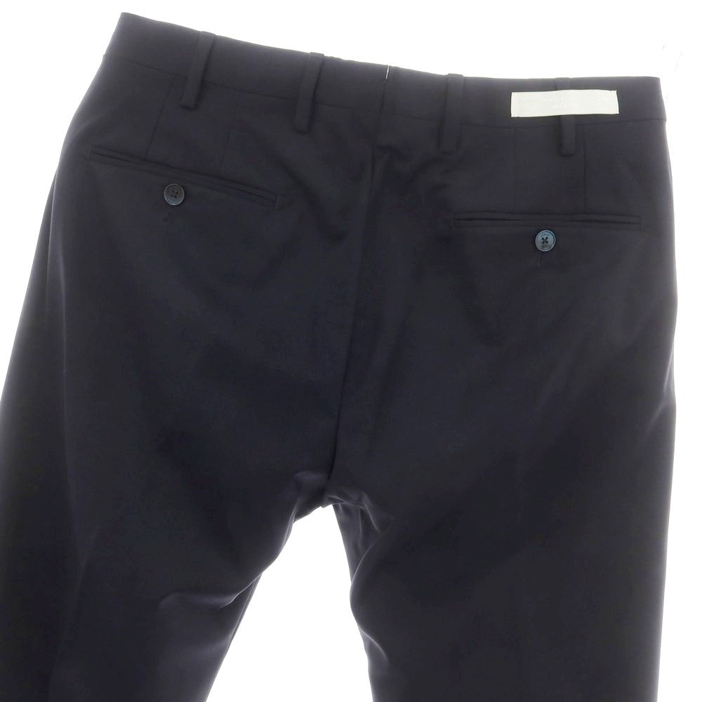 【中古】ブリリア1949 BRIGLIA 1949 ERCOLANNO ストレッチ ウールポリエステル ドレススラックスパンツ ネイビー【 46 】【 状態ランクA 】【 メンズ 】