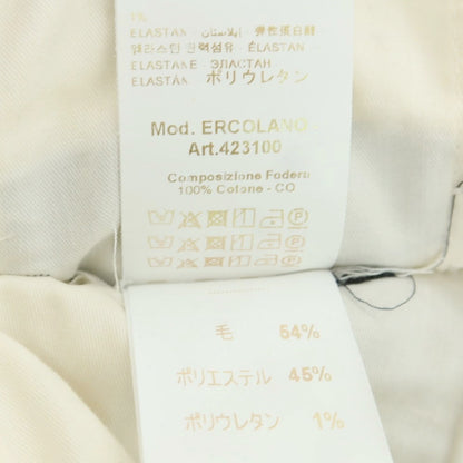 【中古】ブリリア1949 BRIGLIA 1949 ERCOLANNO ストレッチ ウールポリエステル ドレススラックスパンツ ネイビー【 46 】【 状態ランクA 】【 メンズ 】