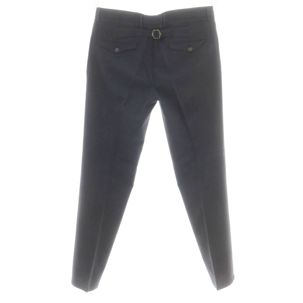 【中古】ドルチェアンドガッバーナ DOLCE&amp;GABBANA ウールコットン カジュアルスラックスパンツ ダークグレー【 48 】【 状態ランクC 】【 メンズ 】