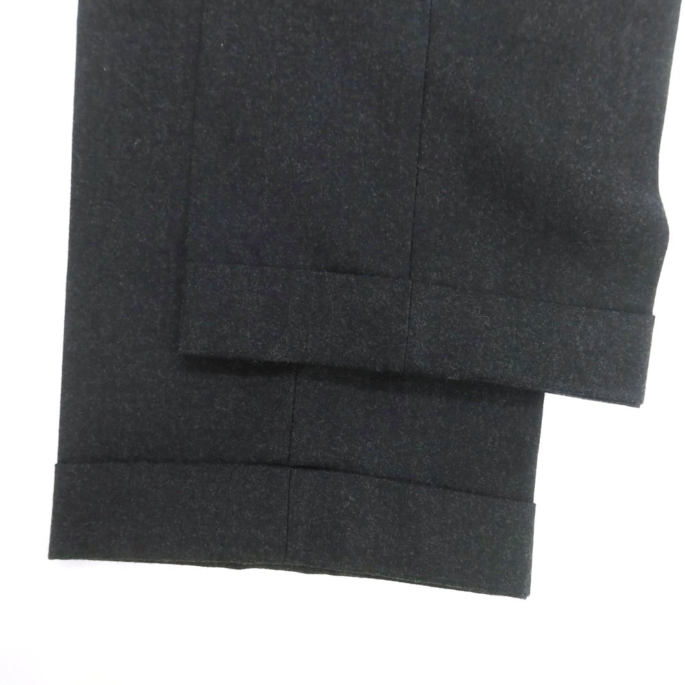 【中古】ジェルマーノ GERMANO ウール ドレススラックスパンツ チャコール【 48 】【 状態ランクA 】【 メンズ 】