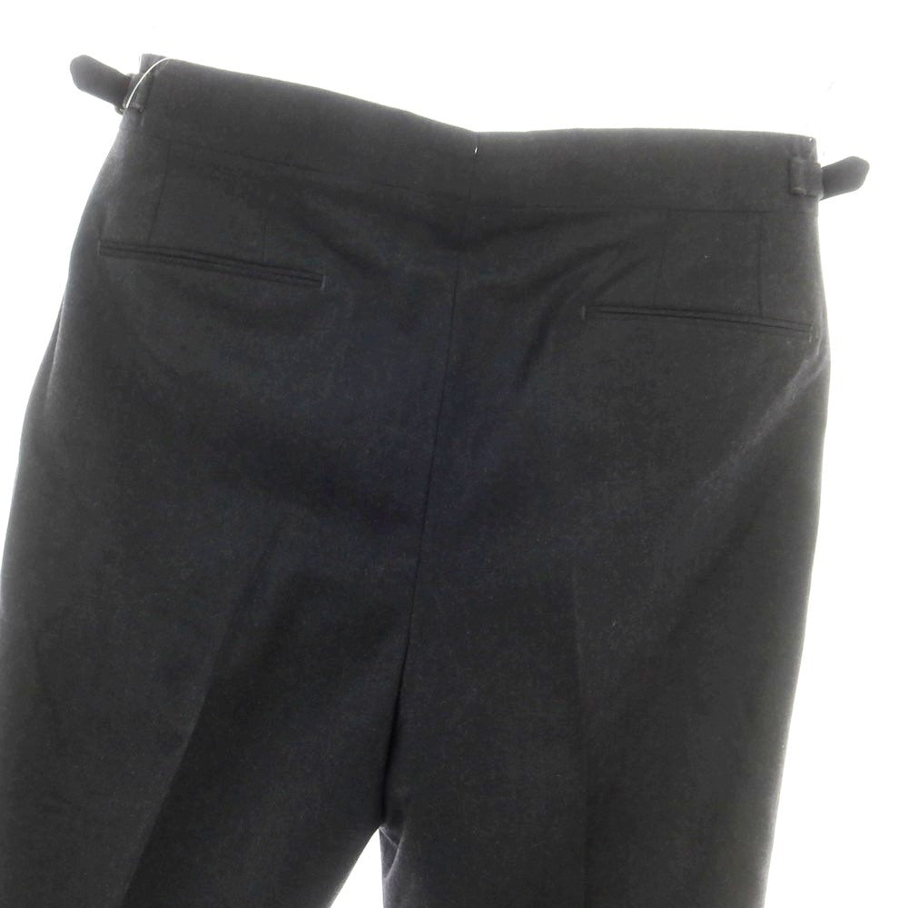 【中古】ジェルマーノ GERMANO ウール ドレススラックスパンツ チャコール【 48 】【 状態ランクA 】【 メンズ 】