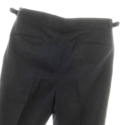 【中古】ジェルマーノ GERMANO ウール ドレススラックスパンツ チャコール【 48 】【 状態ランクA 】【 メンズ 】