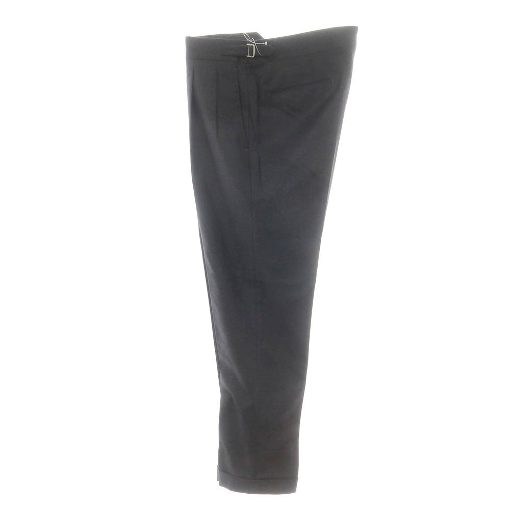 【中古】ジェルマーノ GERMANO ウール ドレススラックスパンツ チャコール【 48 】【 状態ランクA 】【 メンズ 】