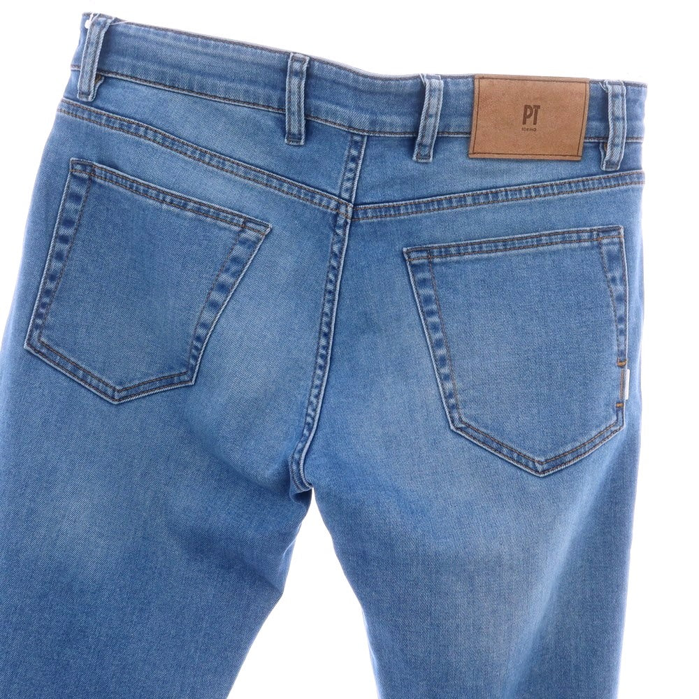 【中古】ピーティートリノ デニム PT TORINO DENIM SWING ストレッチ コットンポリエステルレーヨン デニムパンツ ジーンズ ライトブルー【 30 】【 状態ランクA 】【 メンズ 】