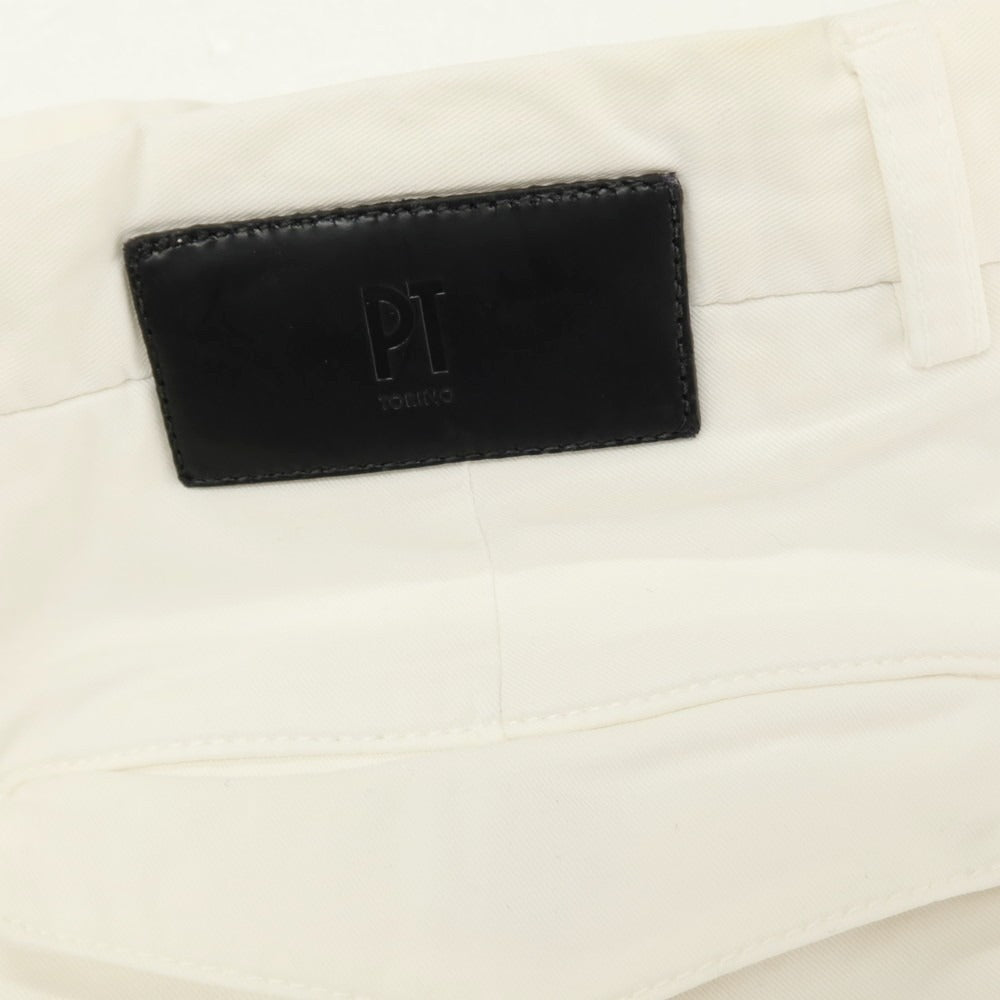 【中古】ピーティートリノ デニム PT TORINO DENIM HOUSE ストレッチ コットン カジュアルスラックスパンツ ホワイト【 サイズ30 】【 状態ランクB 】【 メンズ 】 [BPD]