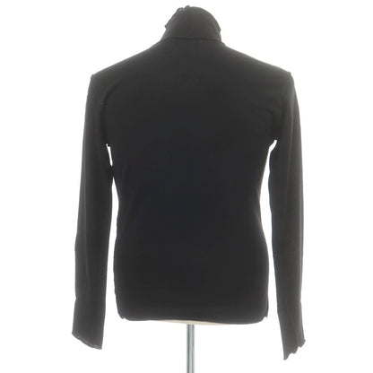 【中古】ヨウジヤマモトプールオム Yohji Yamamoto POUR HOMME ハイゲージ ウール ハイネック プルオーバーニット ブラック【 3 】【 状態ランクC 】【 メンズ 】