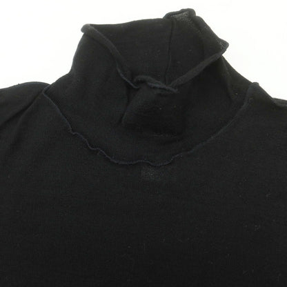 【中古】ヨウジヤマモトプールオム Yohji Yamamoto POUR HOMME ハイゲージ ウール ハイネック プルオーバーニット ブラック【 3 】【 状態ランクC 】【 メンズ 】