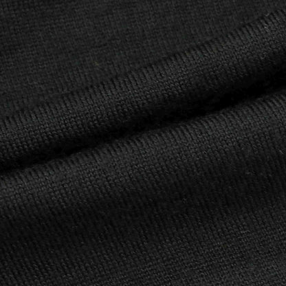 【中古】ヨウジヤマモトプールオム Yohji Yamamoto POUR HOMME ハイゲージ ウール ハイネック プルオーバーニット ブラック【 3 】【 状態ランクC 】【 メンズ 】