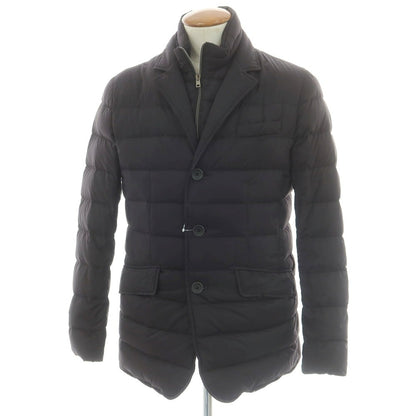 【中古】ヘルノ Herno LEGEND La Giacca ナイロン ダウンジャケット ブラック【 48 】【 状態ランクC 】【 メンズ 】