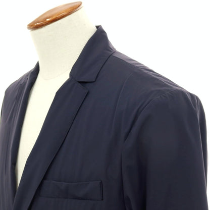 【中古】ヘルノ Herno Laminar ストレッチ ナイロン 2B カジュアルジャケット ネイビー【サイズ48】【 状態ランクC 】【 メンズ 】