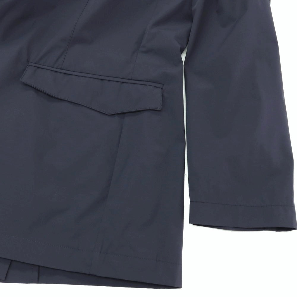 【中古】ヘルノ Herno Laminar ストレッチ ナイロン 2B カジュアルジャケット ネイビー【サイズ48】【 状態ランクC 】【 メンズ 】