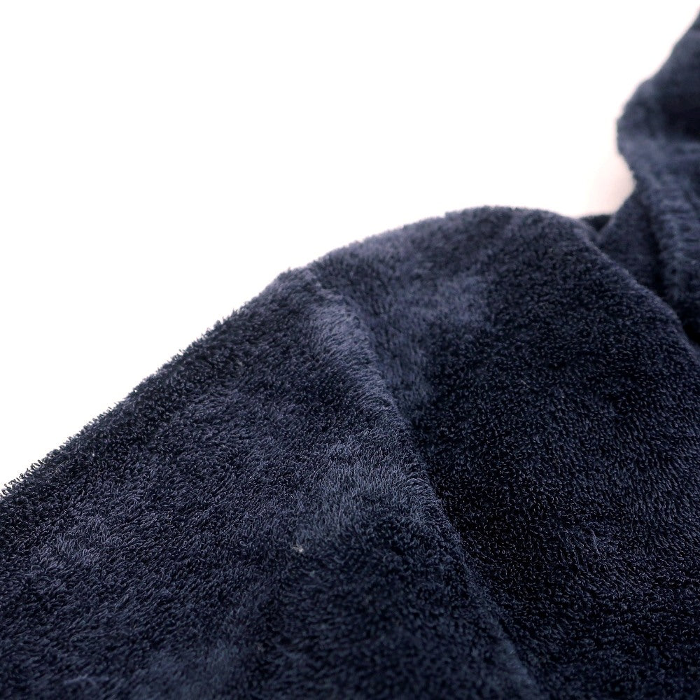 【中古】ラルディーニ LARDINI コットン パイル スキッパー 半袖ポロシャツ ネイビー【サイズ48】【 状態ランクC 】【 メンズ 】