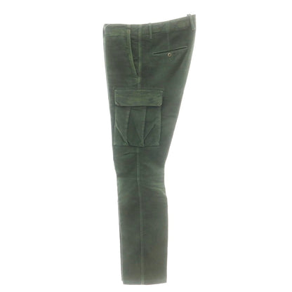 【中古】インコテックス INCOTEX ストレッチコットン カーゴパンツ グリーン【 33 】【 状態ランクC 】【 メンズ 】
