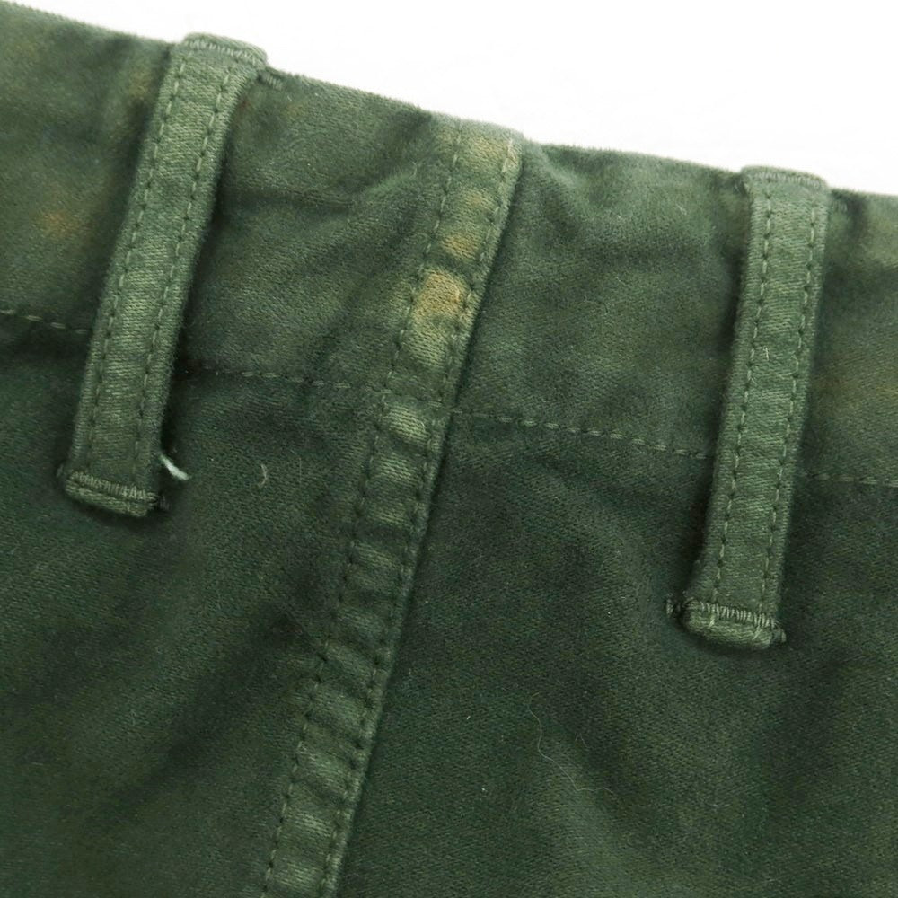 【中古】インコテックス INCOTEX ストレッチコットン カーゴパンツ グリーン【 33 】【 状態ランクC 】【 メンズ 】