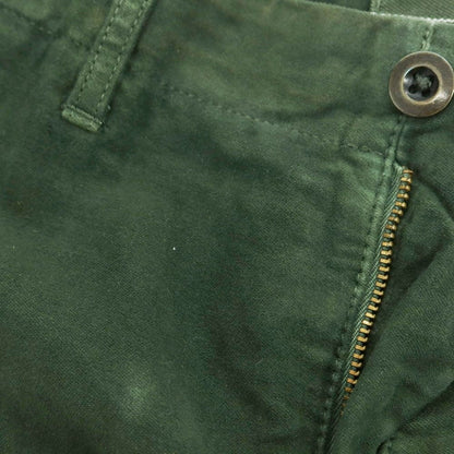 【中古】インコテックス INCOTEX ストレッチコットン カーゴパンツ グリーン【 33 】【 状態ランクC 】【 メンズ 】